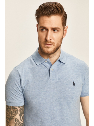 Poolopaita Polo by Ralph Lauren Slim Fit Polo Sininen | 710548797013