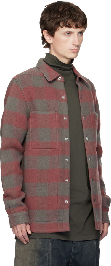 Paita Rick Owens Concordians Checked Wool Shirt Monivärinen | RU02E1744 WJP, 1