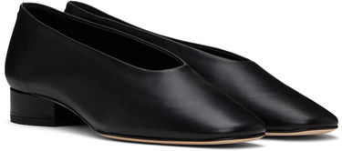 Kengänhoito Aeyde Aeyde Delia Ballerina Flats Musta | A11-PU-GELR25CH-0221-800-007, 3