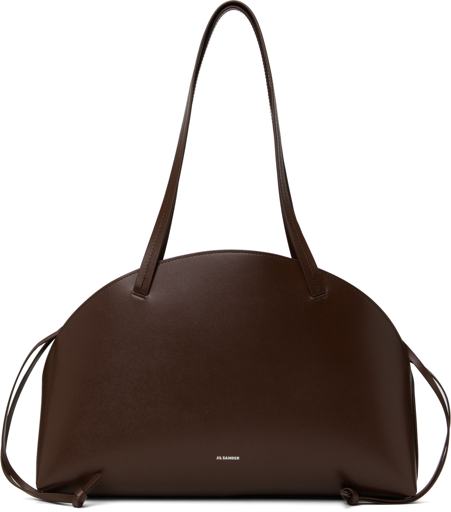 Käsilaukku Jil Sander Jil Sander Curve Medium Shoulder Bag Ruskea | J07ZH0054_P7101, 0