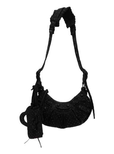 Olkalaukku Balenciaga XS 'Le Cagole' Bag Musta | 671309 2AAKM