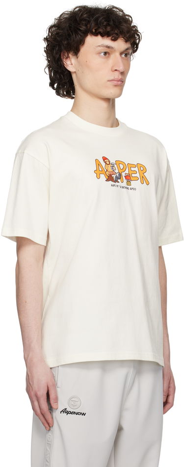 T-paita AAPE by A Bathing Ape AAPE by A Bathing Ape AAPER Graphic T-Shirt Valkoinen | AAPTEM1616XXNIVX, 1