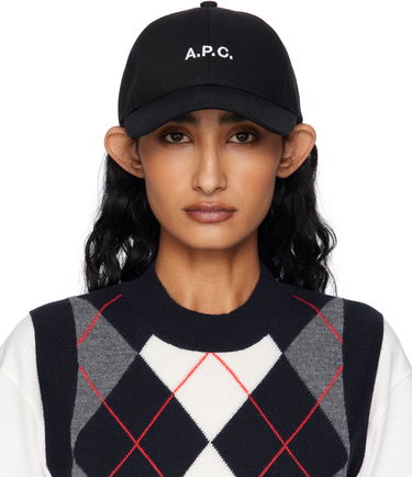 Korkki A.P.C. A.P.C. Charlie Baseball Cap Musta | COZZS-M24069, 0