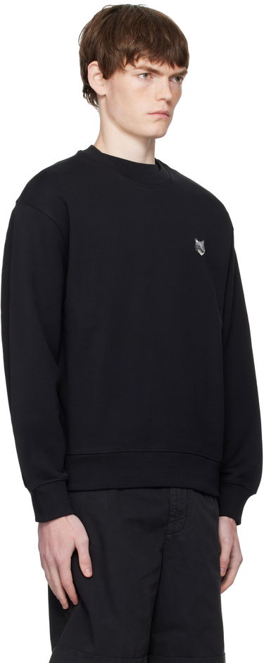 Huppari MAISON KITSUNÉ Maison Kitsuné Fox Head Comfort Sweatshirt Musta | PM00304KM0341, 1