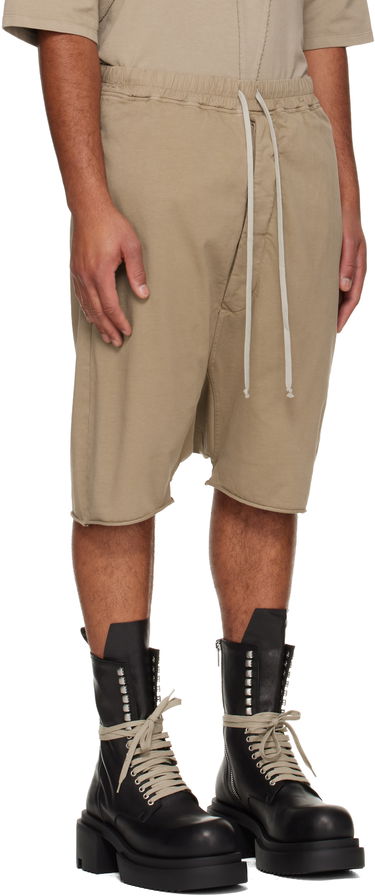 Shortsit Rick Owens Rick Owens DRKSHDW Concordians Drawstring Pods Shorts Ruskea | DU02E7380 RIGP, 4