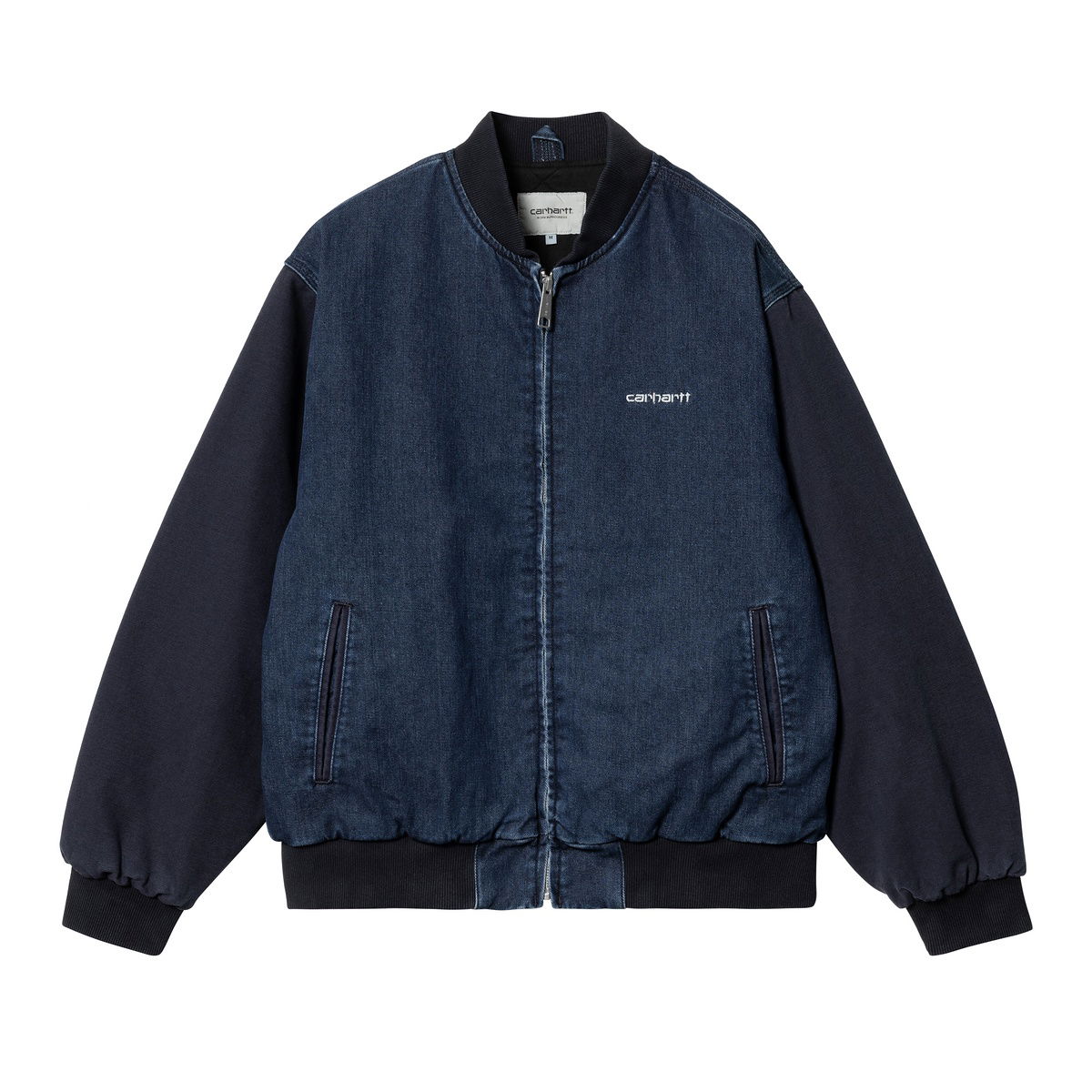Bomber-takki Carhartt WIP Paxon Bomber Jacket Tummansininen | I033273_453_06, 1