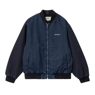 Bomber-takki Carhartt WIP Paxon Bomber Jacket Tummansininen | I033273_453_06, 1