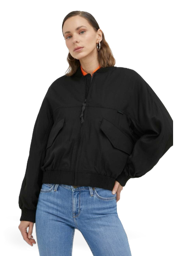 Bomber-takki G-Star Raw ® Everyday Bomber Overshirt Musta | D23018.D297