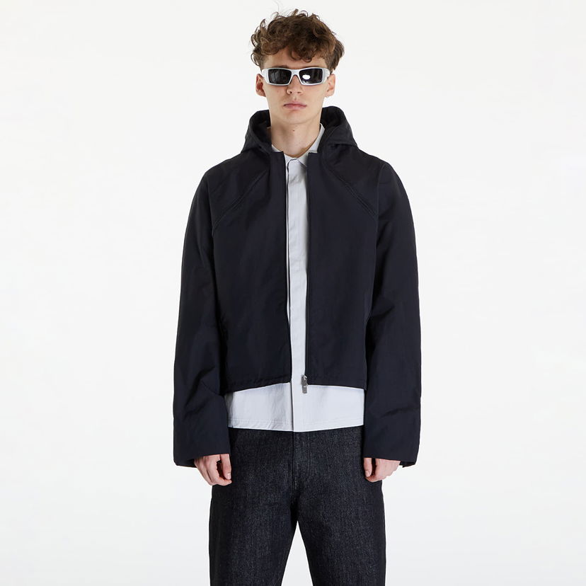Tuulitakki HELIOT EMIL Generis Windbreaker Jacket Musta | SS24_M_02_117_BLK01