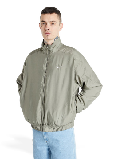 Bomber-takki Nike Lab Solo Swoosh Satin Bomber Jacket Vihreä | DN1266-320