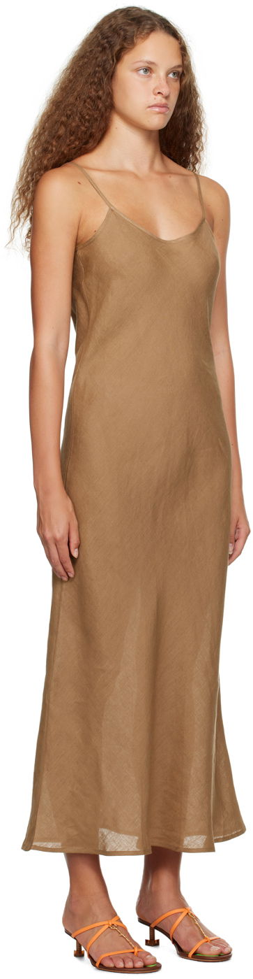 Mekko Baserange Maxi Dress with Scoop Neck Musta | DRDY-SL-000, 4