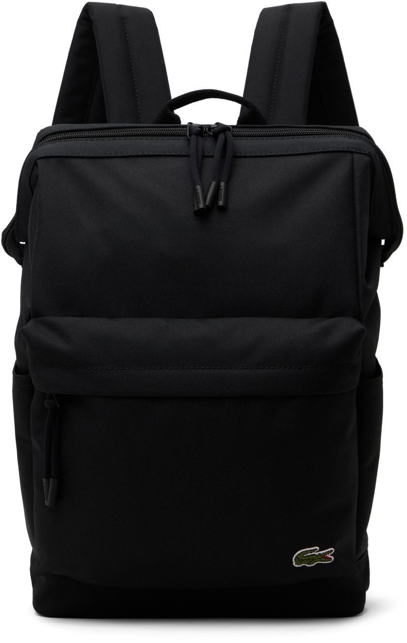 Reppu Lacoste Neocroc Small Rectangular Backpack Musta | NU4682NE_000