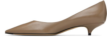 Korut The Row The Row Liisa Kitten Two Heels Beige | F1709-SL1, 2