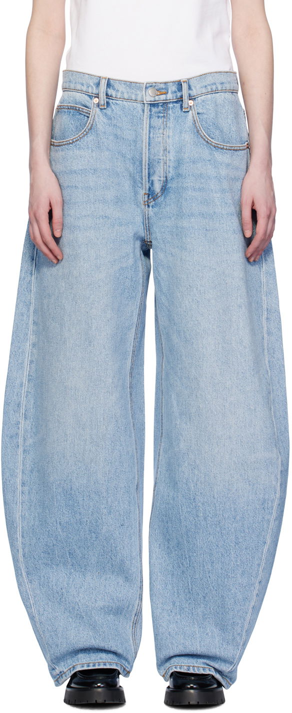 Jeans Alexander Wang Alexander Wang Oversized Jeans Sininen | 4DC2244264
