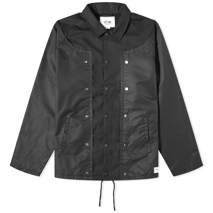 Takki Vans OTW Duo Tone Coaches Jacket Musta | VN000GBXBLK