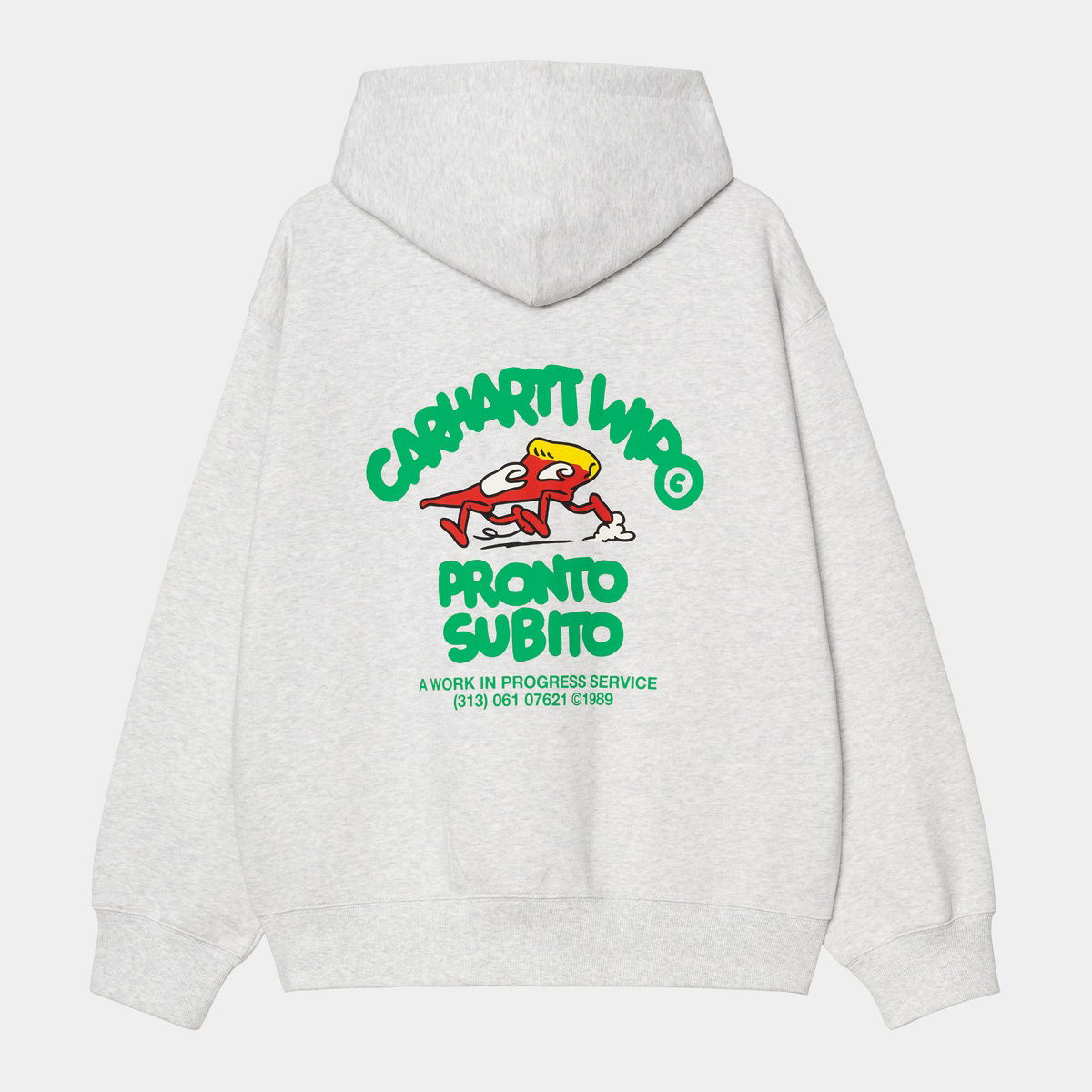 Huppari Carhartt WIP Carhartt WIP Pronto Zip-Up Hoodie Harmaa | I035177_9, 1