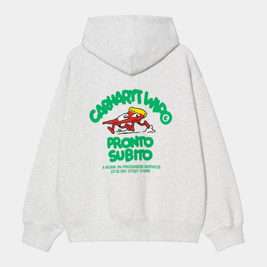 Huppari Carhartt WIP Carhartt WIP Pronto Zip-Up Hoodie Harmaa | I035177_9, 1