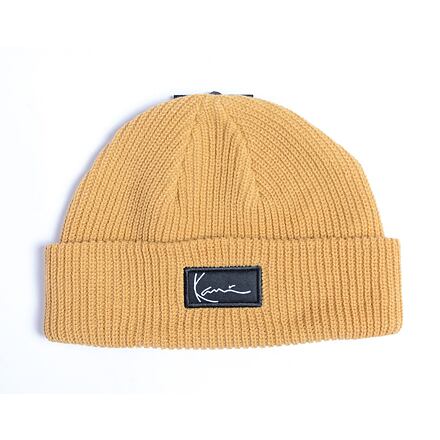 Pipo Karl Kani Woven Signature Essential Fisherman Beanie Beige | kk7020347