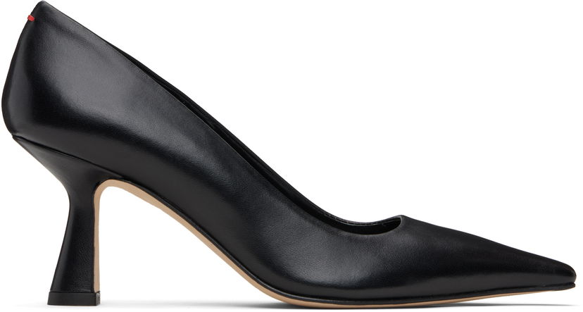 Korut Aeyde Aeyde Zandra Pointed Toe Leather Heels Musta | A11-PU-ISOSS75ST-223-800-007