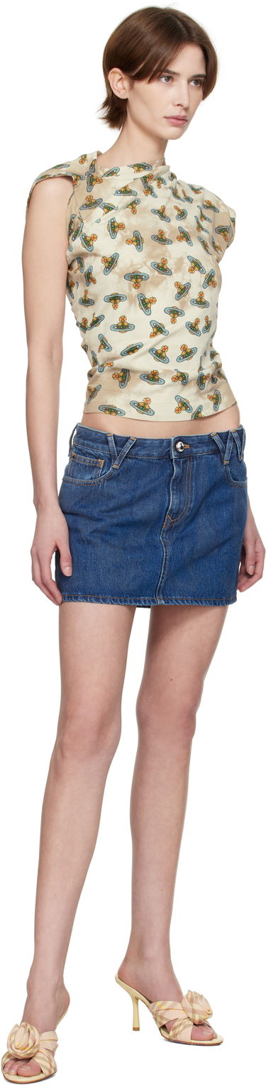 Hame Vivienne Westwood Vivienne Westwood Denim Miniskirt Sininen | 19030012-W014L-, 3