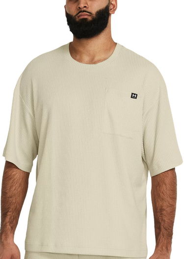 T-paita Under Armour UA Rival Waffle Crew-BRN Beige | 1383106-273, 0