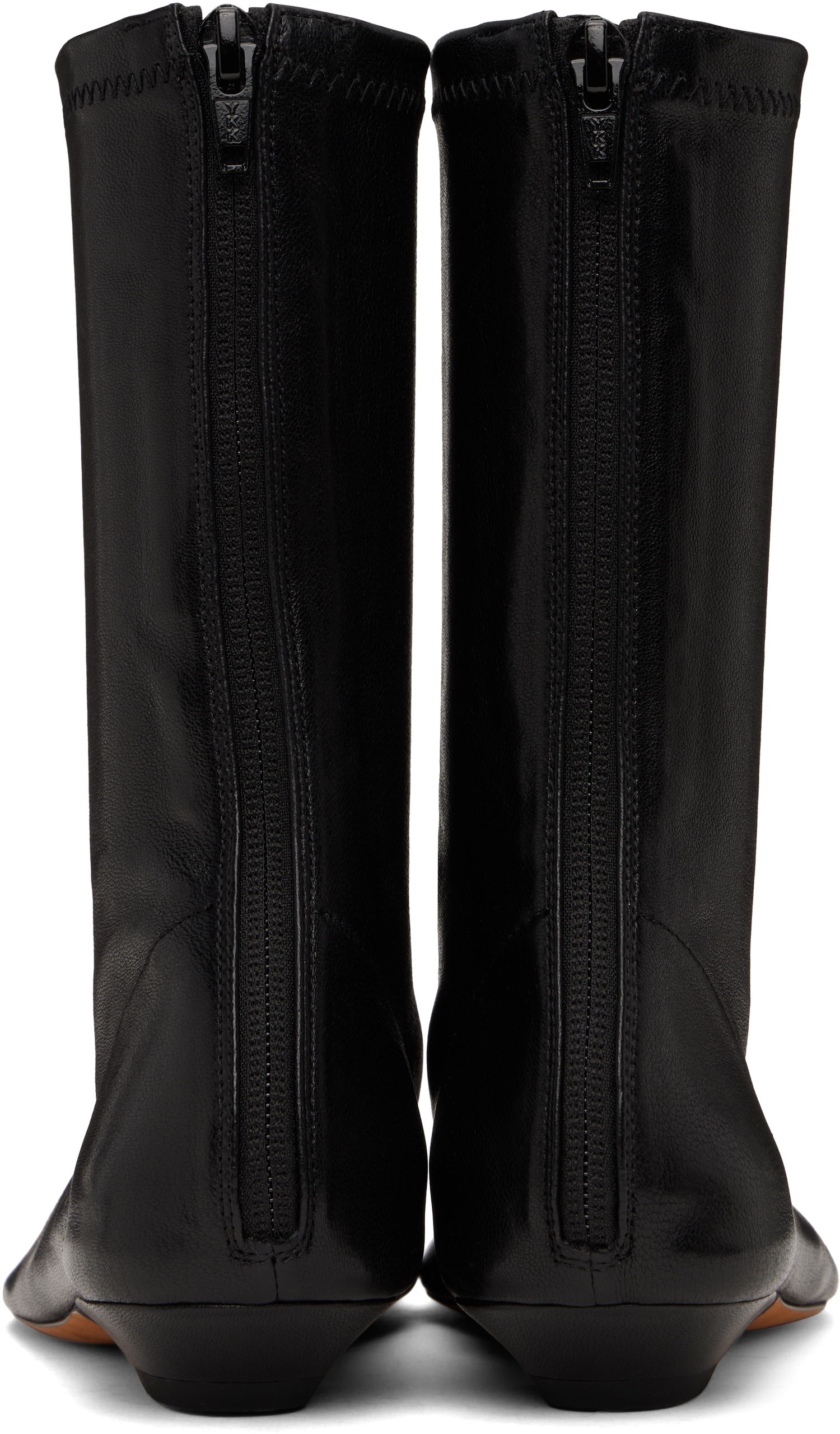 Tennarit ja kengät Khaite Khaite Apollo Flat Ankle Boots Musta | F1082-836, 1