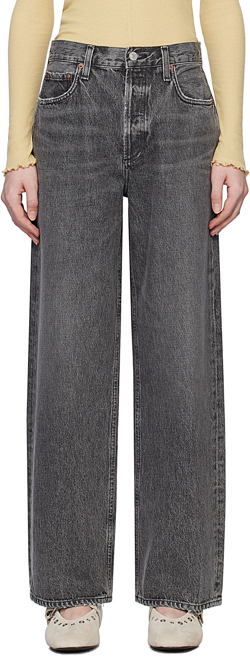 Jeans AGOLDE AGOLDE Low Slung Baggy Jeans Harmaa | A9079C-1346