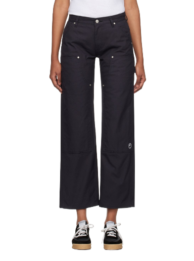 Housut BAPE Ape Head Trousers Musta | 001PTJ302001L