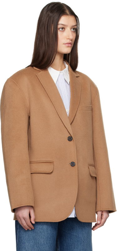 Takit Anine Bing Quinn Wool Blazer Ruskea | A-01-7073-200, 4
