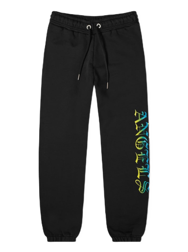 Verryttelyhousut Palm Angels Hue Gothic Logo Sweat Pant Musta | PMCH011R21FLE0031084