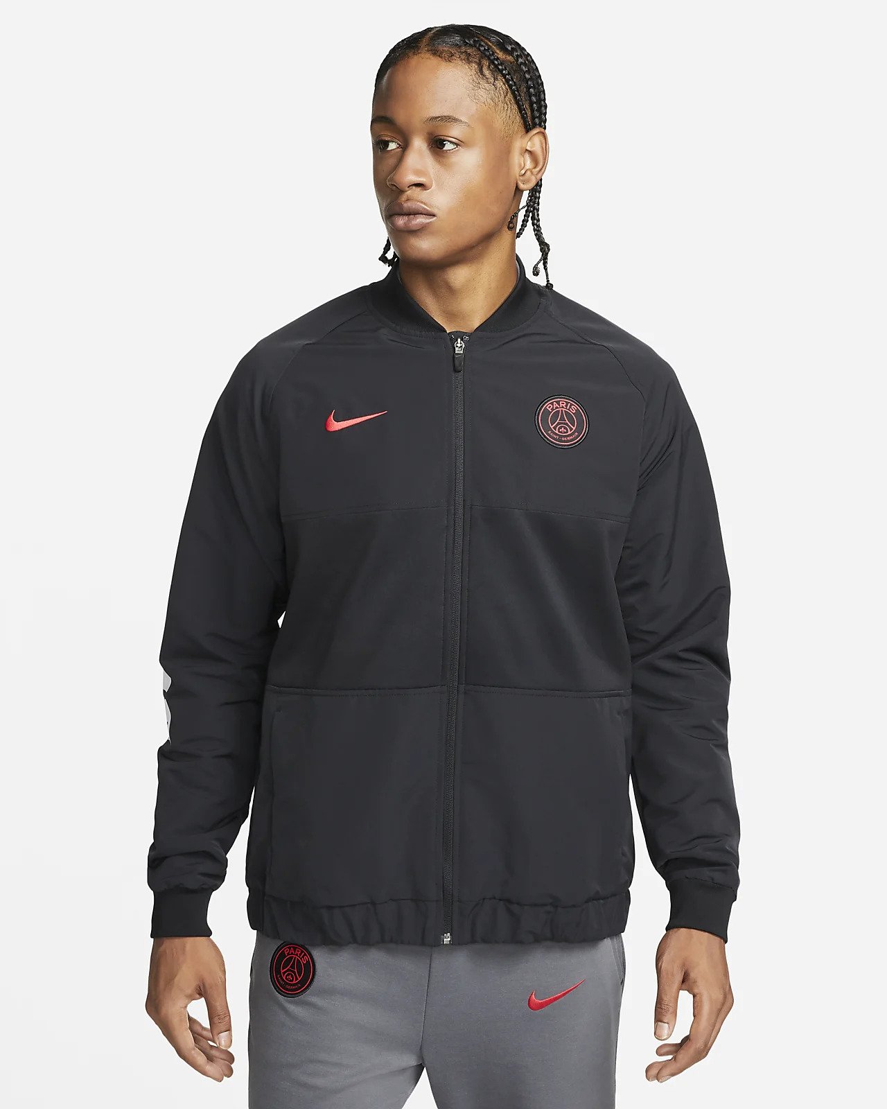 Takki Nike Paris Saint-Germain Dri-FIT Football Tracksuit Jacket Musta | DB7819-014, 0