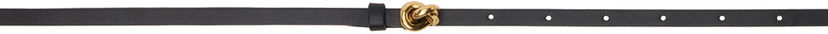 Vyöt Bottega Veneta Knot Belt Musta | 776108 VALKO