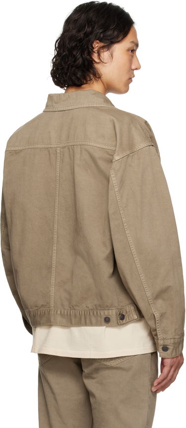 Takki The Row The Row Marcus Cropped Canvas Jacket Ruskea | 890-W3723, 2