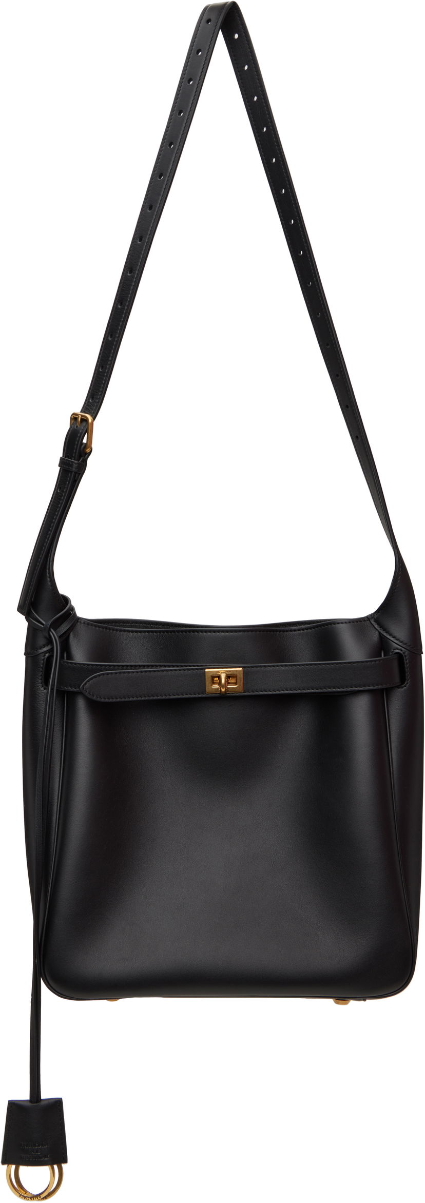 Olkalaukku Balenciaga Balenciaga Bel Air Small Shoulder Bag Musta | 811018-2ABAV