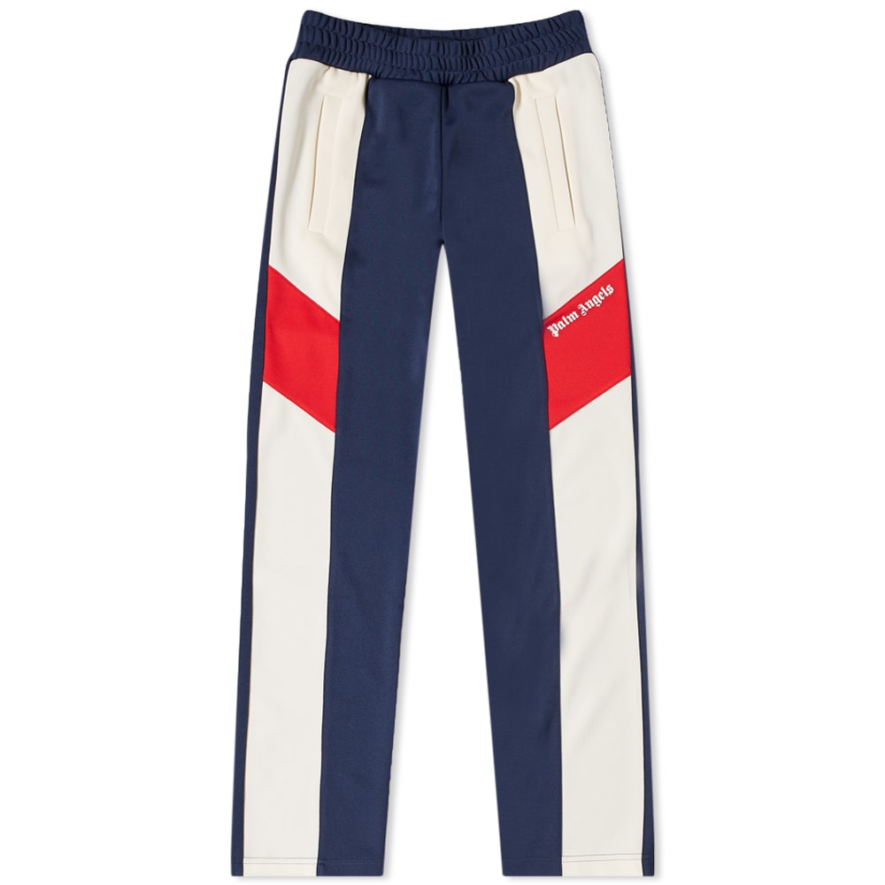 Verryttelyhousut Palm Angels Colourblock Track Pant Tummansininen | PMCJ003S22FAB0014601, 0