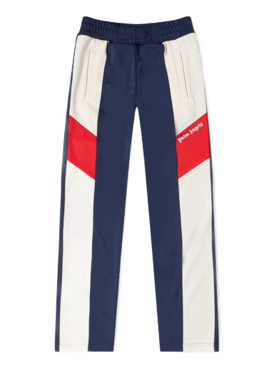 Verryttelyhousut Palm Angels Colourblock Track Pant Tummansininen | PMCJ003S22FAB0014601