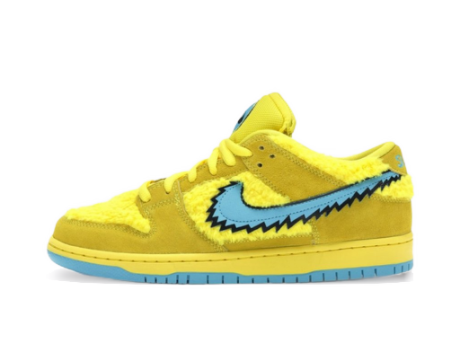 Skateboarding Nike SB Grateful Dead x Dunk Low SB "Yellow Bear" Keltainen | CJ5378-700