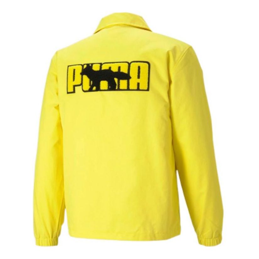 Tuulitakki Puma Kitsune Coach Jacket Keltainen | 530430-30