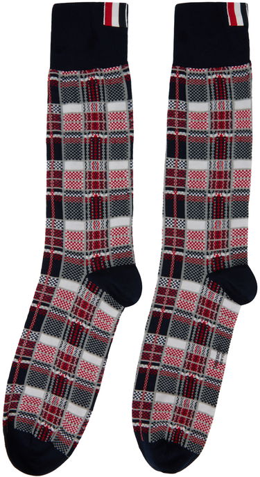 Sukat Thom Browne Thom Browne Check Socks Monivärinen | MAS155A-Y3012, 1