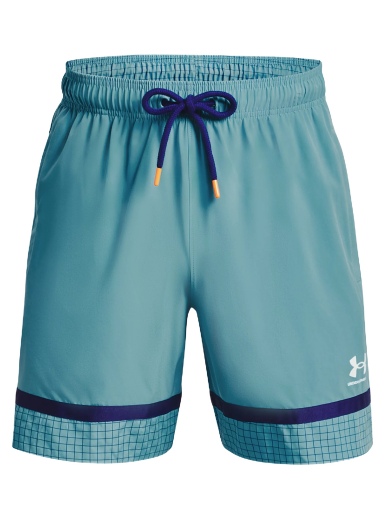 Shortsit Under Armour Accelerate Woven Shorts Turkoosi | 1377224-433