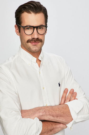 Paita Polo by Ralph Lauren Shirt Valkoinen | 710736557002, 0