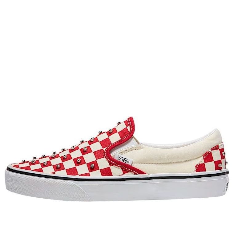 Tennarit ja kengät Vans Classic Slip-On Checkerboard Punainen | VN000D6YIZQ
