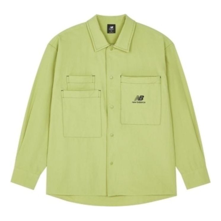 Paita New Balance Classic Logo Shirt Vihreä | AMJ23303-RYS