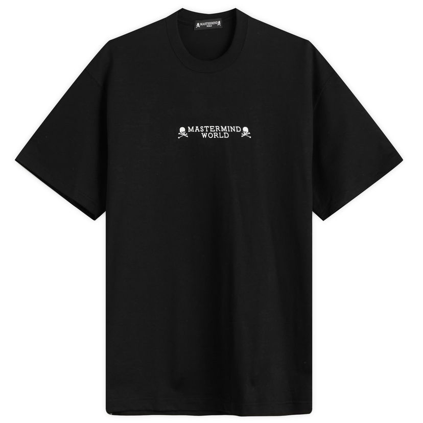 T-paita Mastermind WORLD MASTERMIND WORLD "I Do Not Care" Short Sleeve T-Shirt Musta | MW25S15-TS048-011
