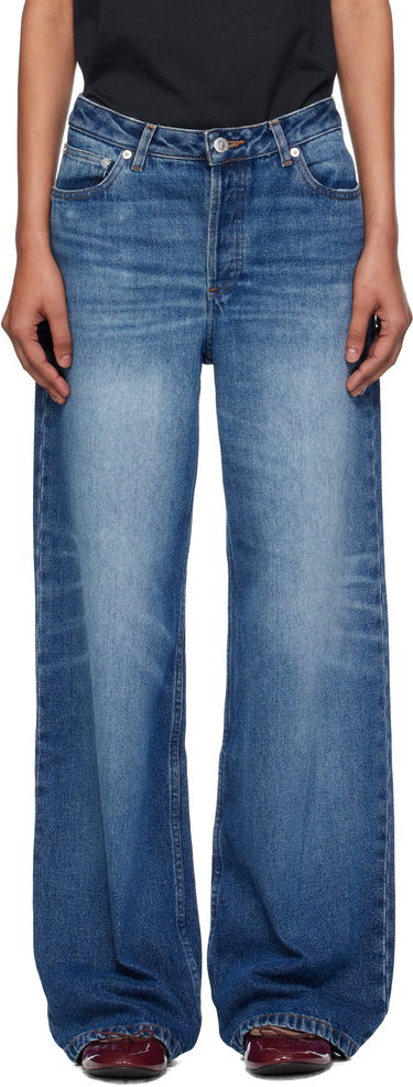 Jeans A.P.C. A.P.C. Elisabeth Wide-Leg Jeans Sininen | COHJL-F09181, 0