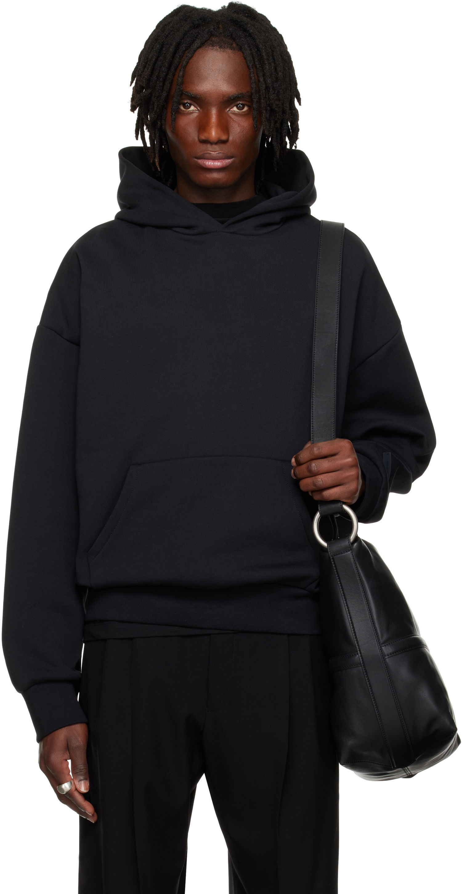 Huppari Fear of God Fear of God ESSENTIALS Classic Hoodie Musta | 192AS252050F, 0