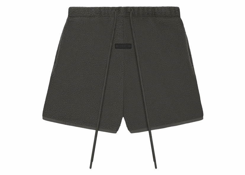 Shortsit Fear of God Essentials Polar Fleece Short Ink Musta | 160SP244260F
