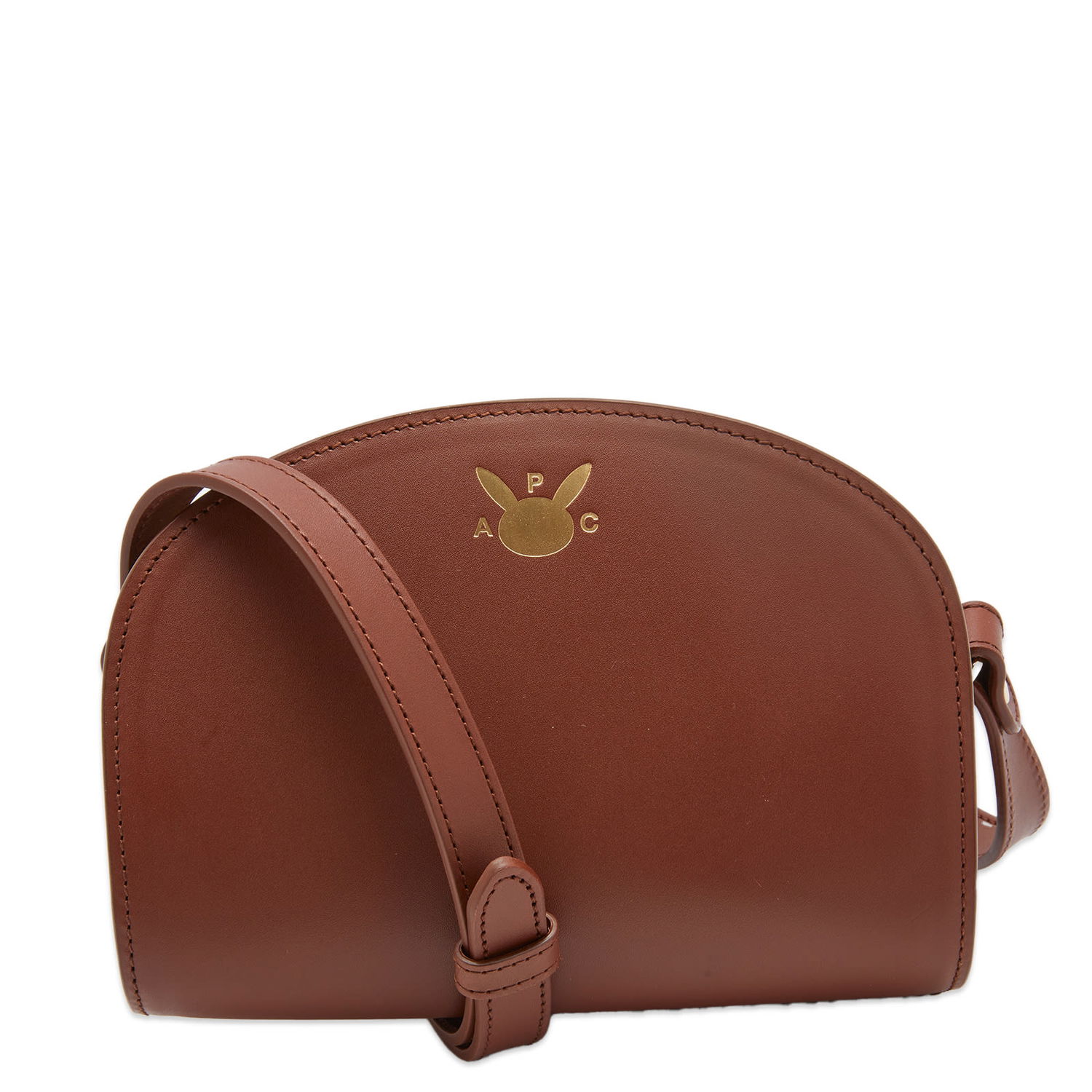 Olkalaukku A.P.C. Pokemon Mini Demi-Lune Bag Ruskea | PXAWV-F61871-CAD, 0