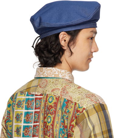 Barett Engineered Garments Engineered Garments Denim Beret Sininen | 25S1H005, 2