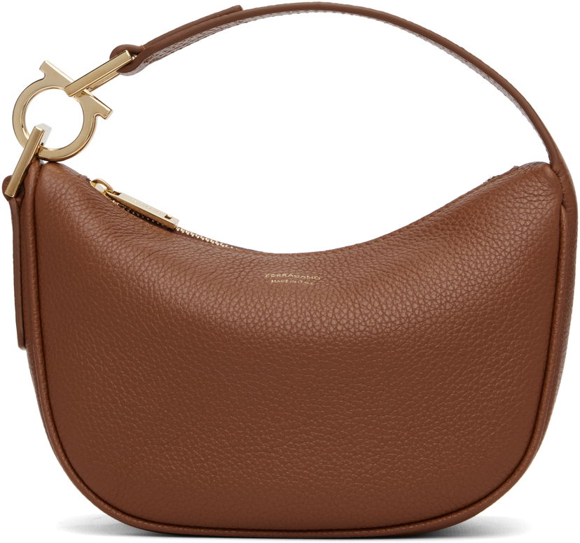 Olkalaukku FERRAGAMO Ferragamo North-South XS Shoulder Bag Ruskea | 785985